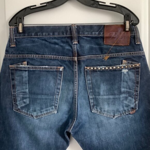 Men's Rare PRPS Made in Japan Purple Tag Denim Jeans, Size 33 - Picture 5 of 16